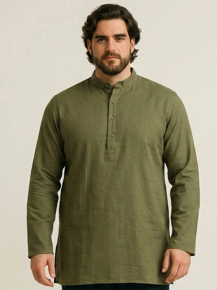 BIG HELLO - THE PLUS LIFE-Men Ethnic Wear Kurta
