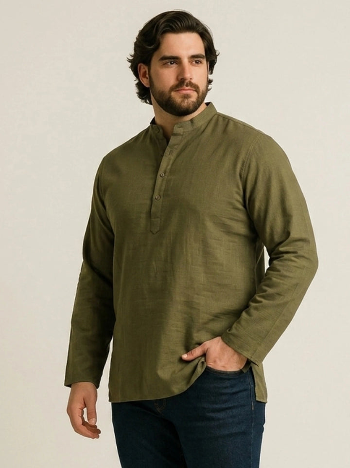 BIG HELLO - THE PLUS LIFE-Men Ethnic Wear Kurta