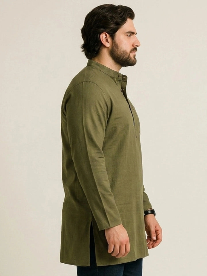 BIG HELLO - THE PLUS LIFE-Men Ethnic Wear Kurta
