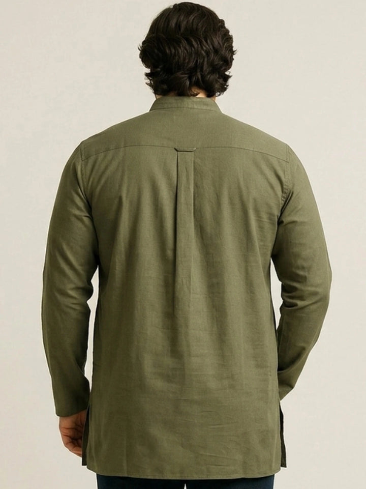 BIG HELLO - THE PLUS LIFE-Men Ethnic Wear Kurta