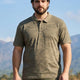 PLUS SIZE MEN PRINTED POLO T-SHIRT| XL-7XL