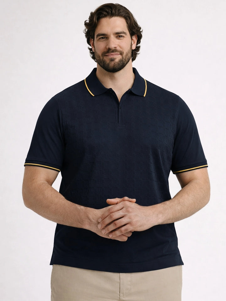 BIG HELLO - THE PLUS LIFE-Men Occasion Polo T-Shirts