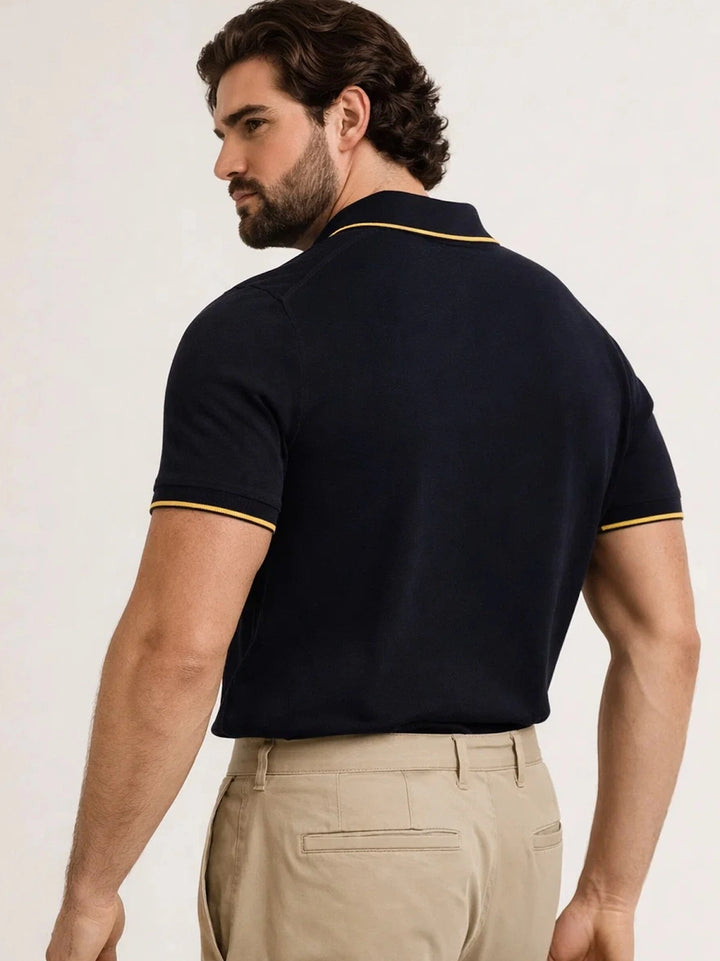 BIG HELLO - THE PLUS LIFE-Men Occasion Polo T-Shirts