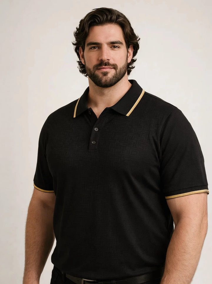 BIG HELLO - THE PLUS LIFE-Men Occasion Polo T-Shirts