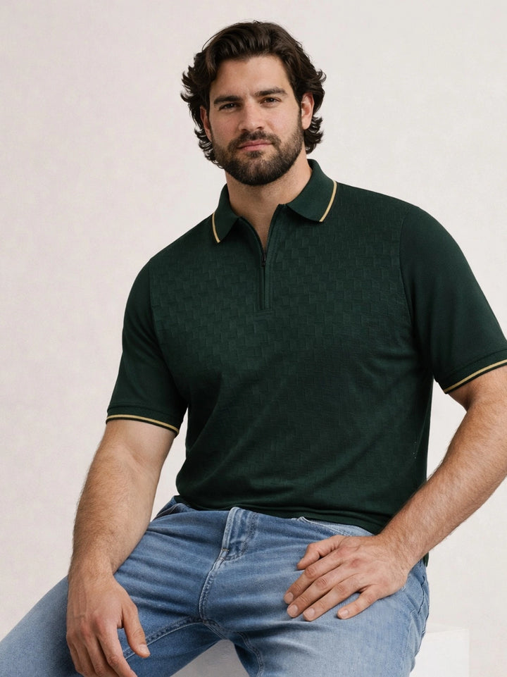 BIG HELLO - THE PLUS LIFE-Men Occasion Polo T-Shirts