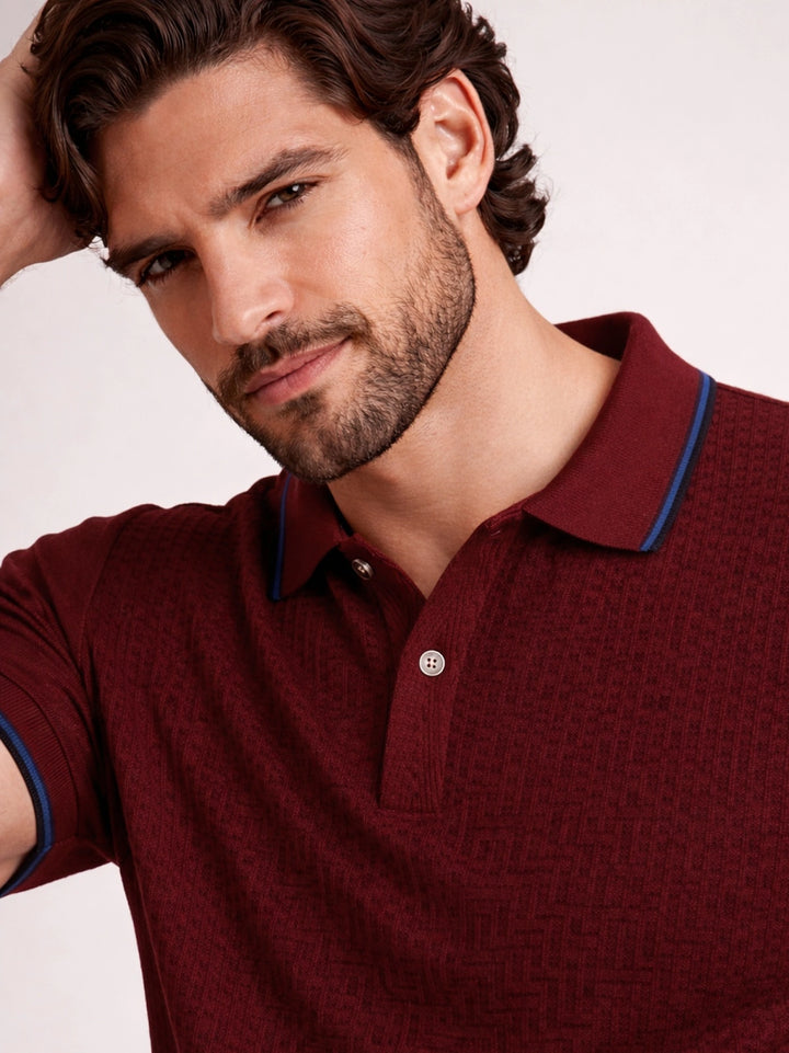 BIG HELLO - THE PLUS LIFE-Men Occasion Polo T-Shirts