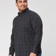 Plus Size Men Nautical Check  Full Sleeve Shirts | XL-7XL