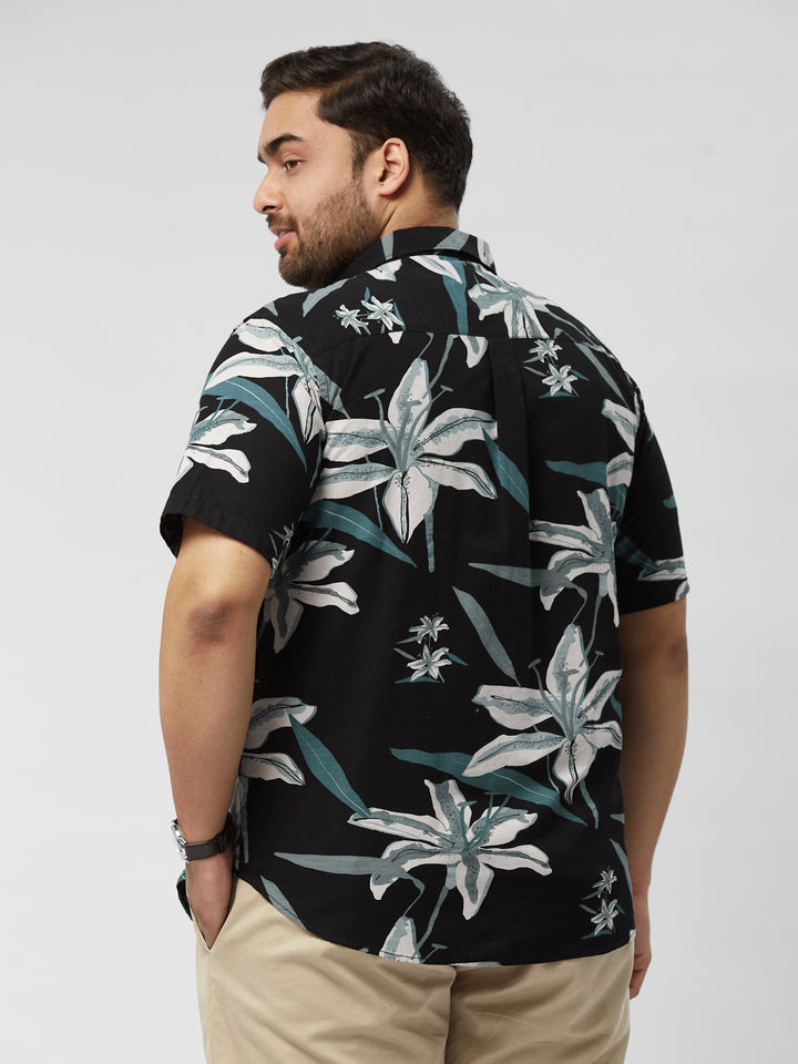 Men Holiday Printed Half Sleeve  Shirts