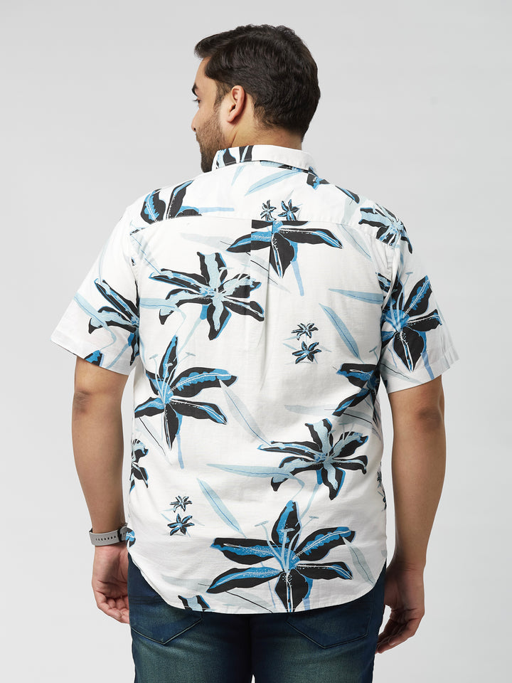 Men Holiday Printed Half Sleeve  Shirts