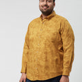 Plus Size Men Holiday Printed Full Sleeve Shirts | XL-7XL
