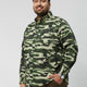 Plus Size Men Adventure Printed Full Sleeve Shirt | XL-7XL