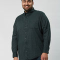Plus Size Men Nautical Elegance Printed Stretch Full Sleeve Shirts | XL-7XL