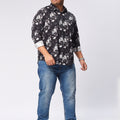 Men Occasion Printed Stretch Full Sleeve Shirts | XL-7XL