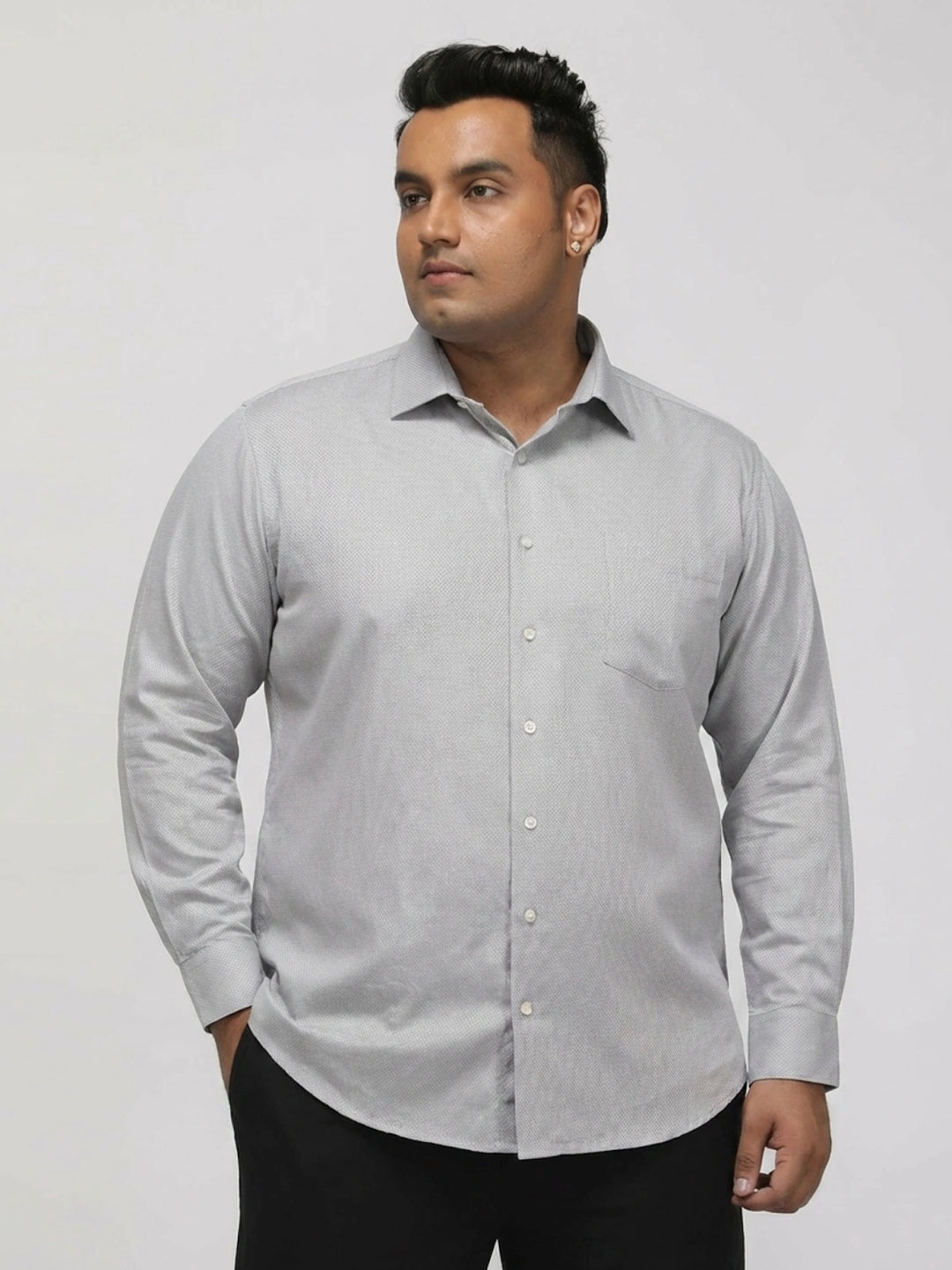 BIG HELLO - THE PLUS LIFE-Men Occasion Shirts