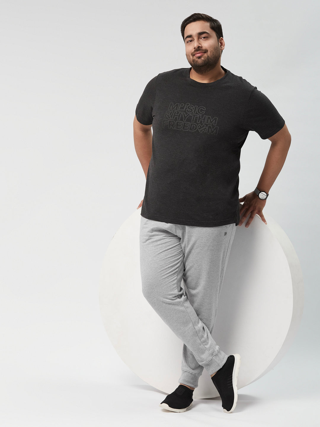 PLUS SIZE MEN STRUCTURED GRAPHIC TEES | XL-7XL