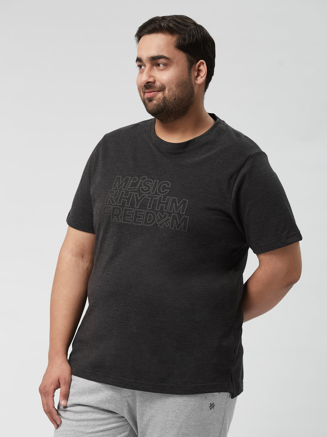 PLUS SIZE MEN STRUCTURED GRAPHIC TEES | XL-7XL