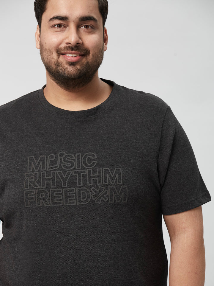 PLUS SIZE MEN STRUCTURED GRAPHIC TEES | XL-7XL