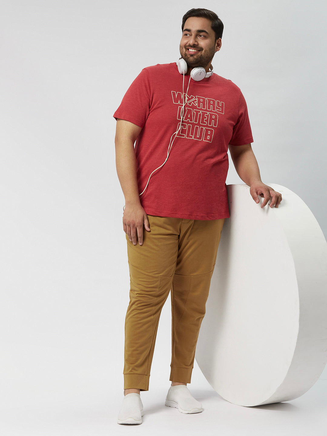 PLUS SIZE MEN STRUCTURED GRAPHIC TEES | XL-7XL