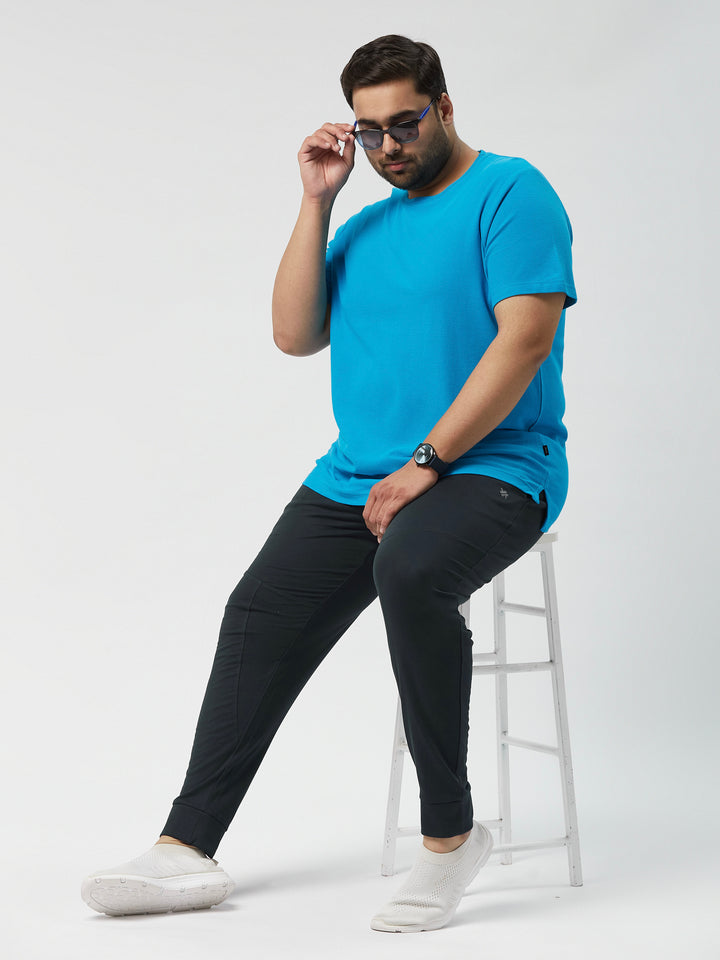 PLUS SIZE MEN STRUCTURED SOLID TEES | XL-7XL