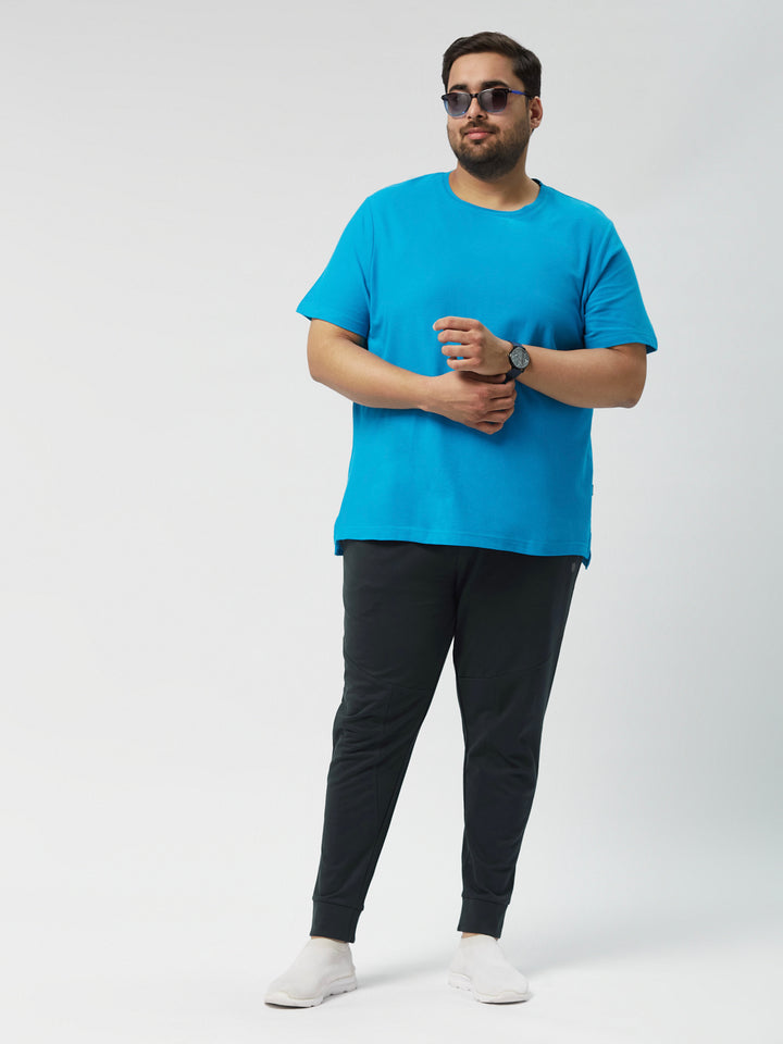 PLUS SIZE MEN STRUCTURED SOLID TEES | XL-7XL