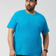 PLUS SIZE MEN STRUCTURED SOLID TEES | XL-7XL