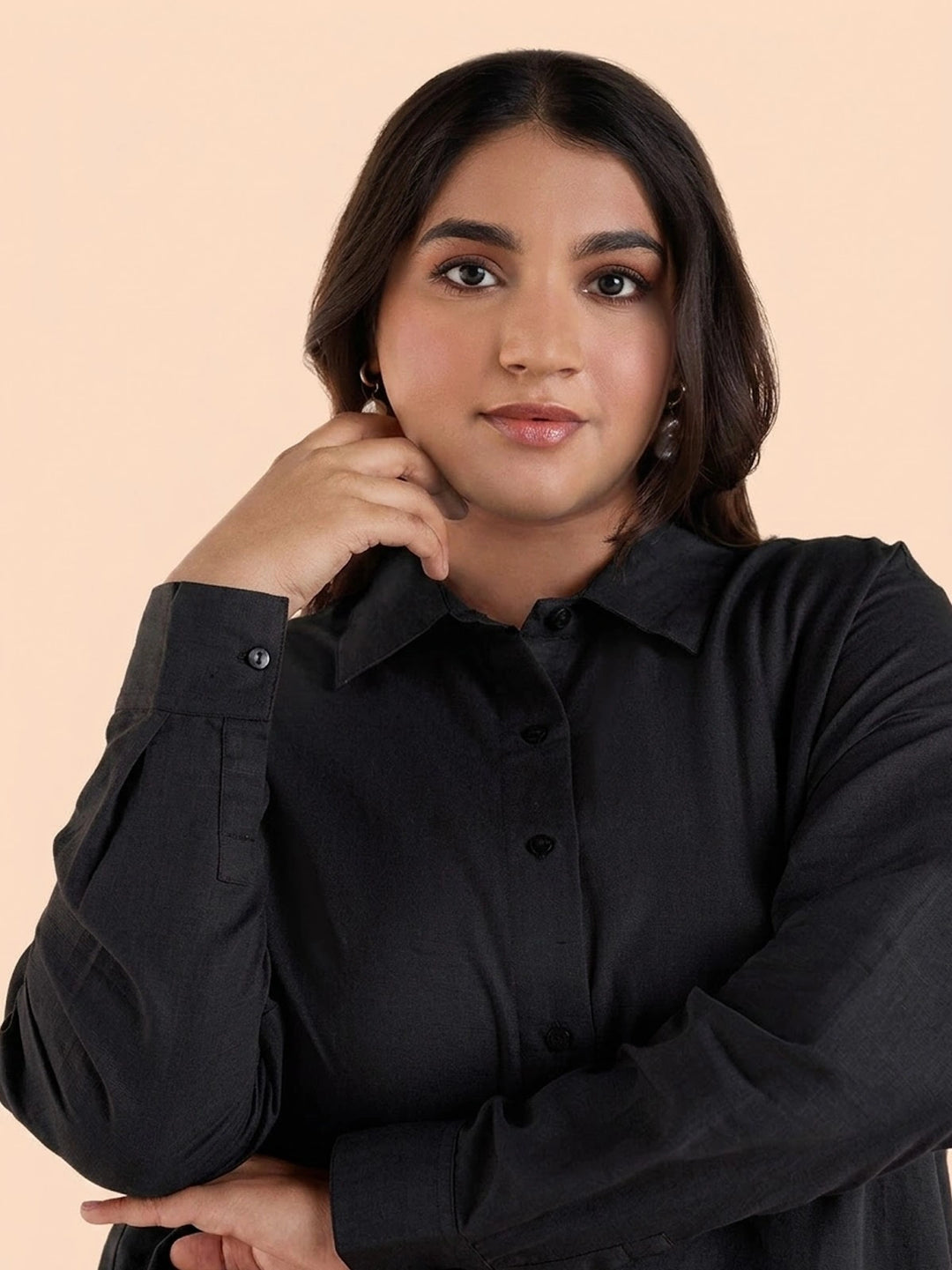 BIG HELLO - THE PLUS LIFE-Womens Shirt - Holiday