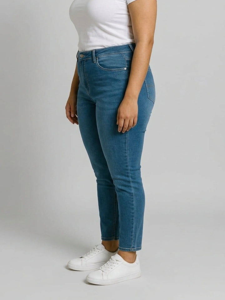 BIG HELLO - THE PLUS LIFE-Womens Denim Jeans