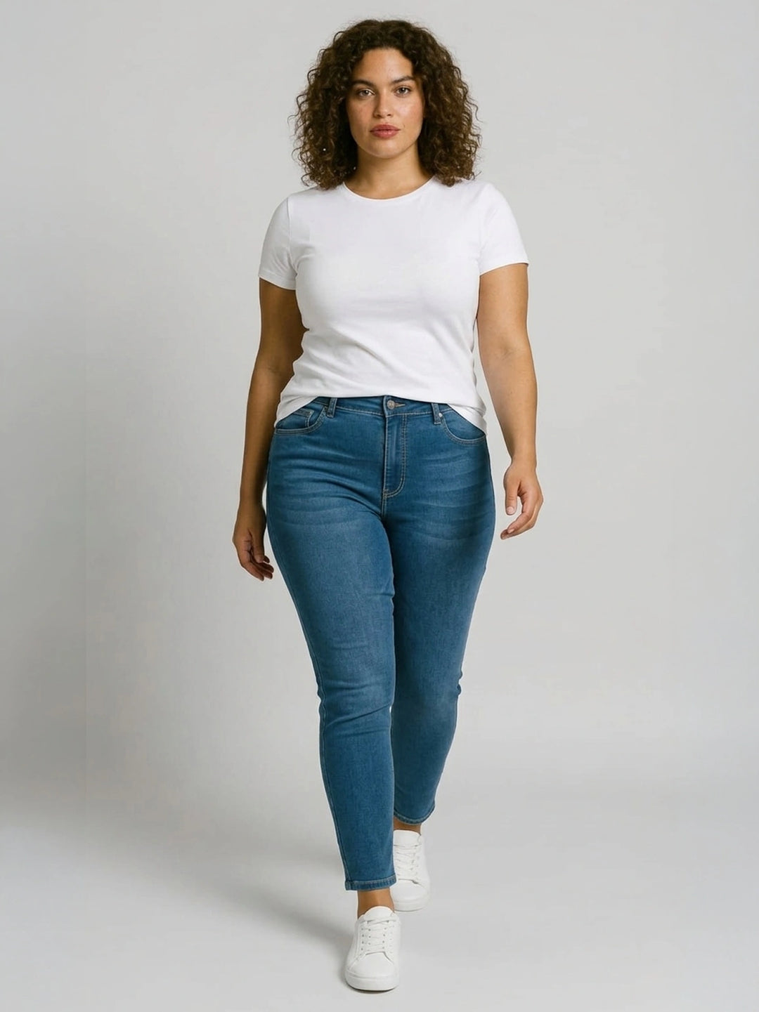 BIG HELLO - THE PLUS LIFE-Womens Denim Jeans