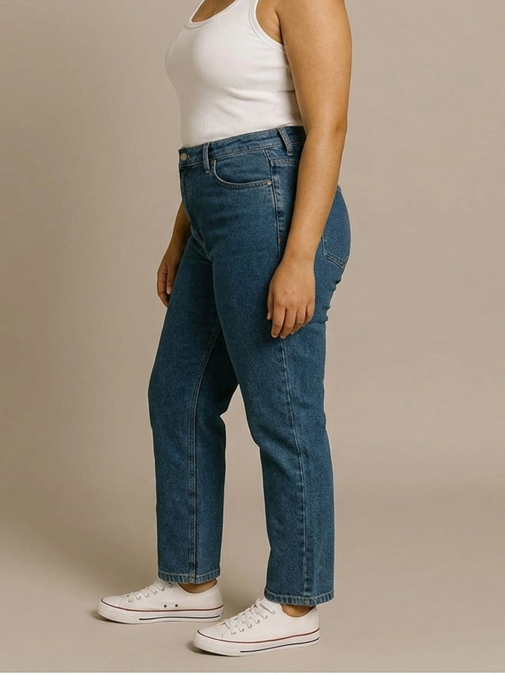 BIG HELLO - THE PLUS LIFE-Womens Denim Jeans