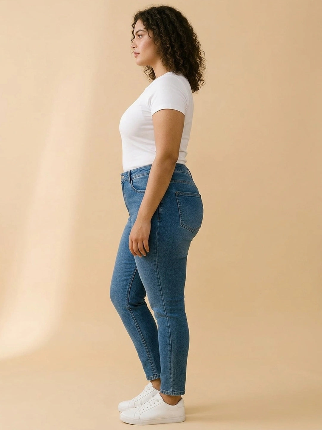 BIG HELLO - THE PLUS LIFE-Womens Denim Jeans
