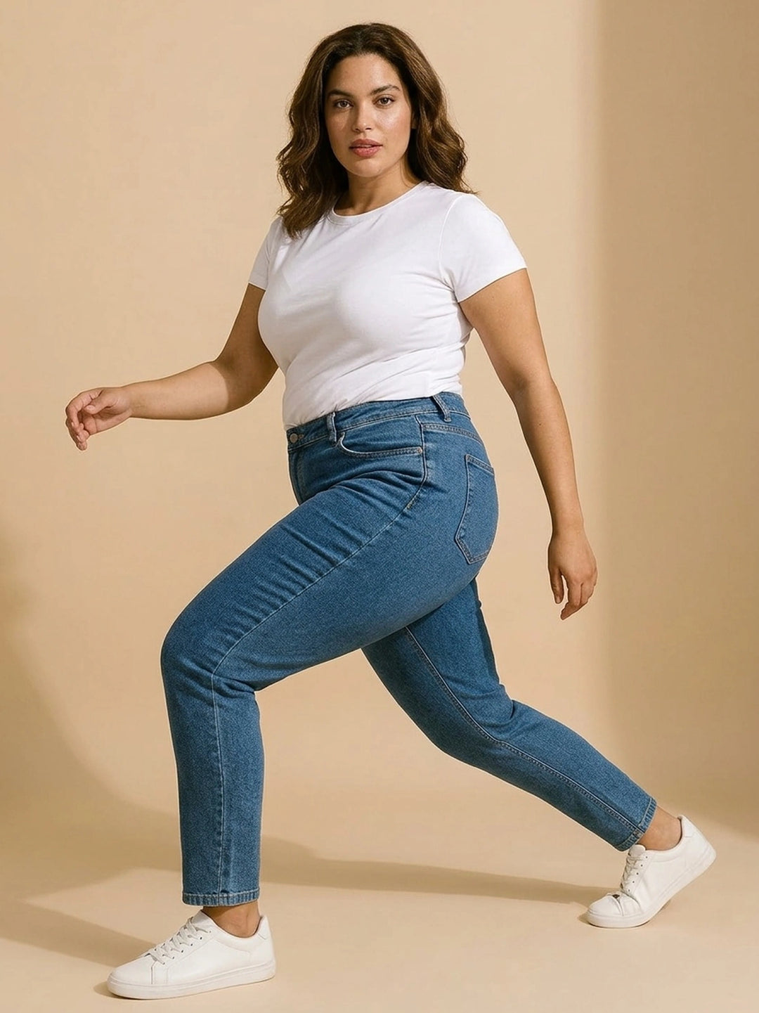 BIG HELLO - THE PLUS LIFE-Womens Denim Jeans