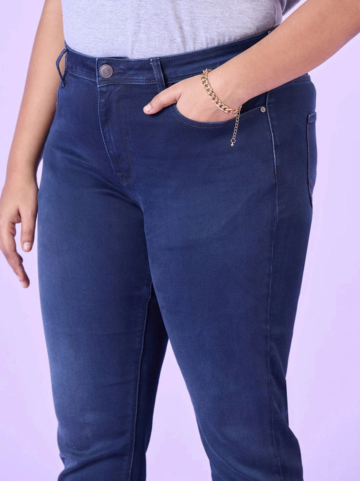 BIG HELLO - THE PLUS LIFE-Womens Denim Jeans
