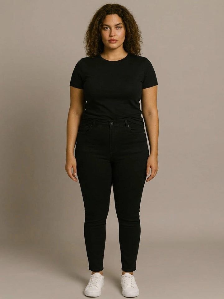 BIG HELLO - THE PLUS LIFE-Womens Denim Jeans