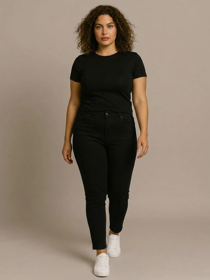 BIG HELLO - THE PLUS LIFE-Womens Denim Jeans