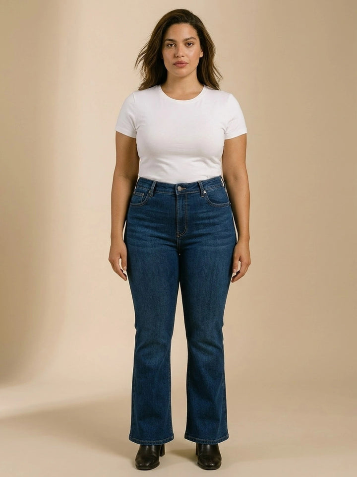 BIG HELLO - THE PLUS LIFE-Womens Denim Jeans