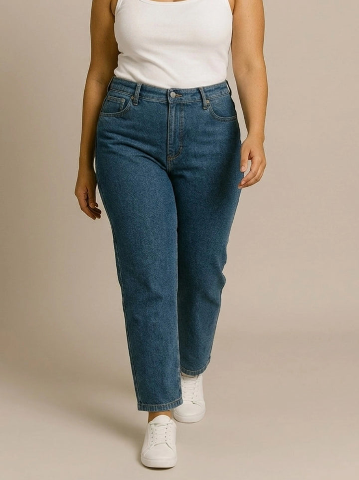 BIG HELLO - THE PLUS LIFE-Womens Denim Jeans