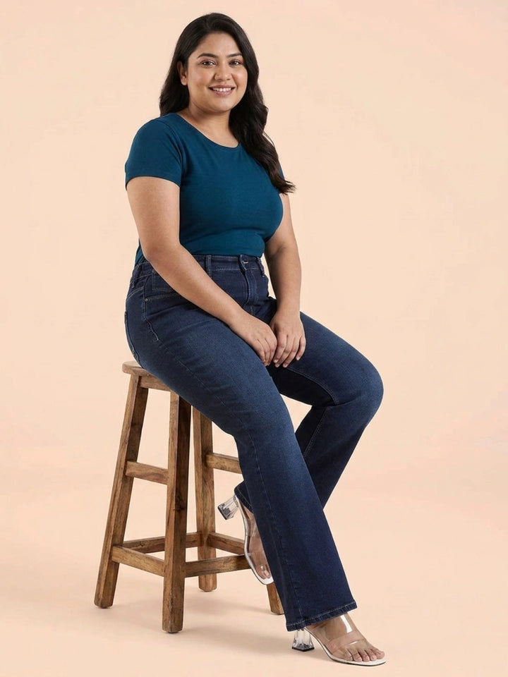 BIG HELLO - THE PLUS LIFE-Womens Denim Jeans