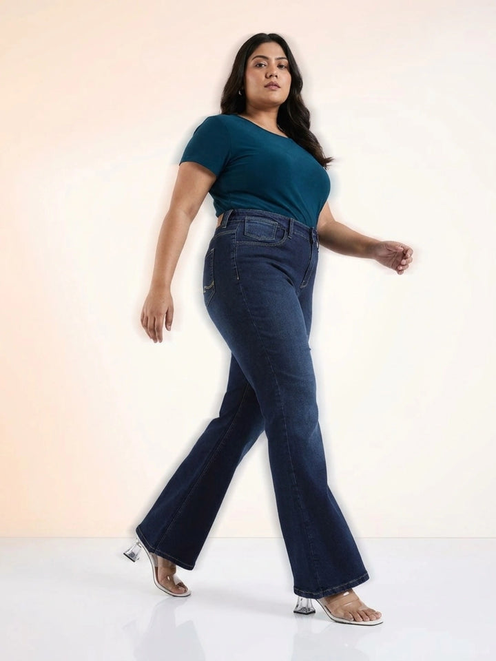 BIG HELLO - THE PLUS LIFE-Womens Denim Jeans