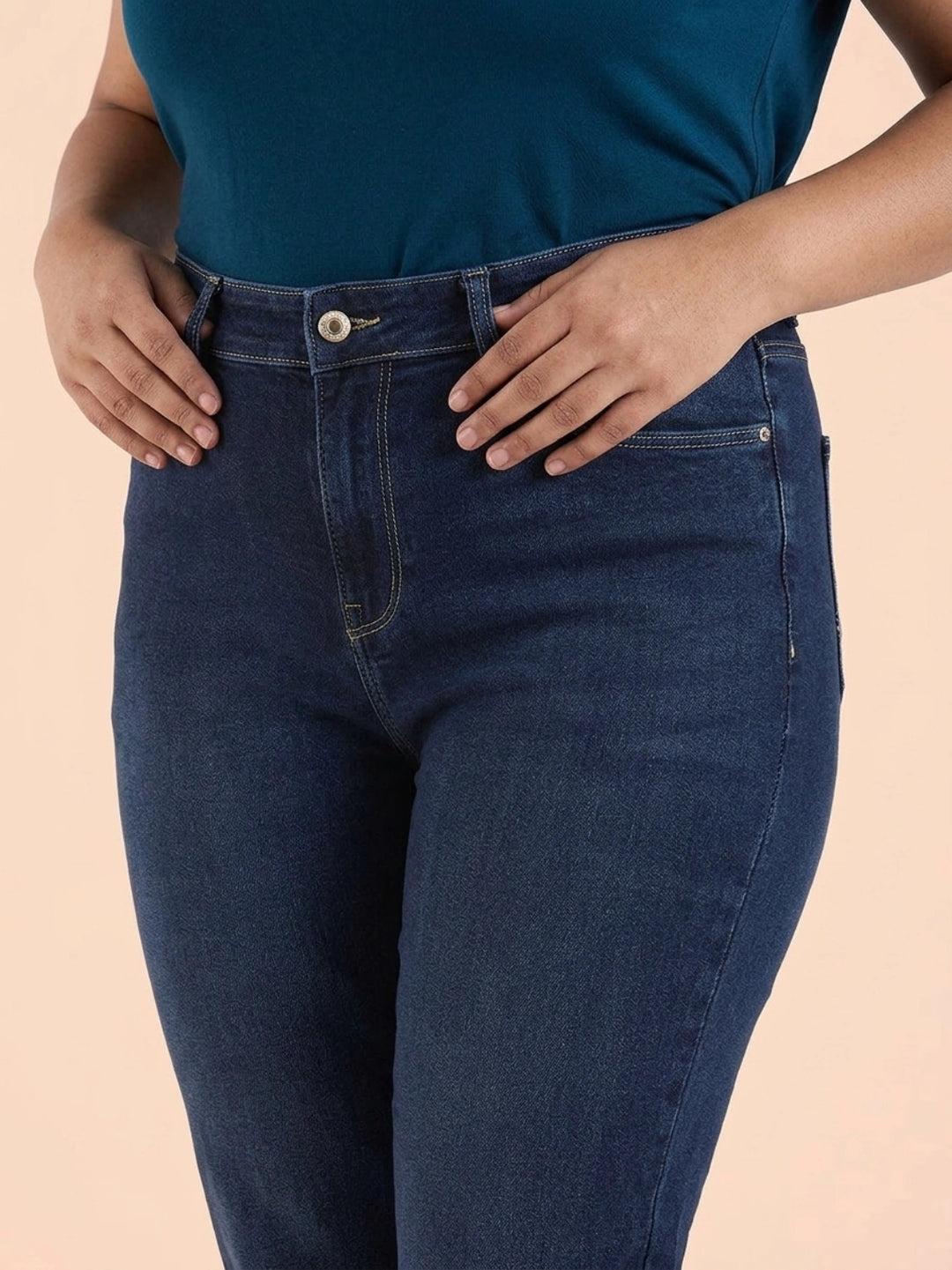 BIG HELLO - THE PLUS LIFE-Womens Denim Jeans