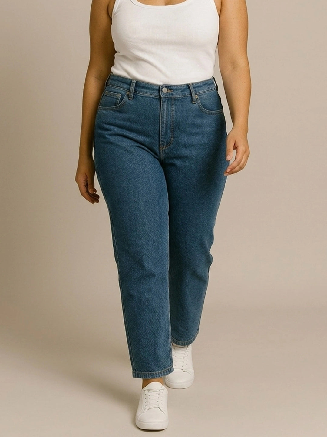 BIG HELLO - THE PLUS LIFE-Womens Denim Jeans