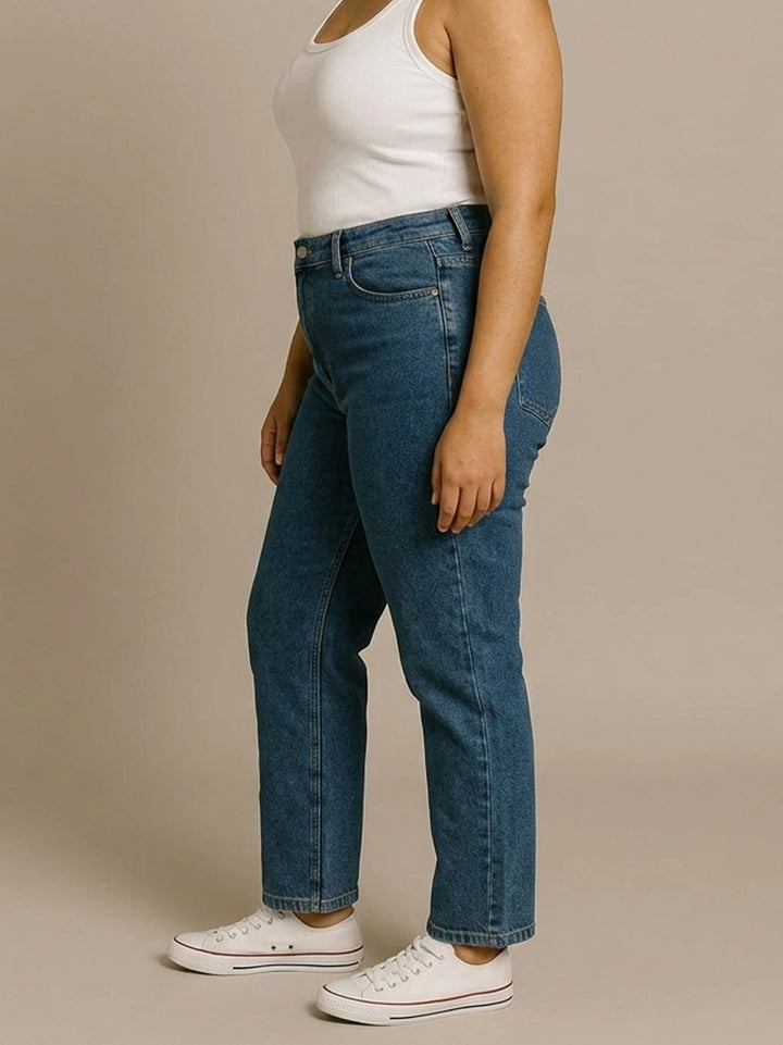 BIG HELLO - THE PLUS LIFE-Womens Denim Jeans