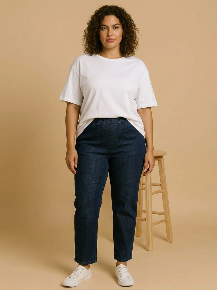 BIG HELLO - THE PLUS LIFE-Womens Denim Jeans
