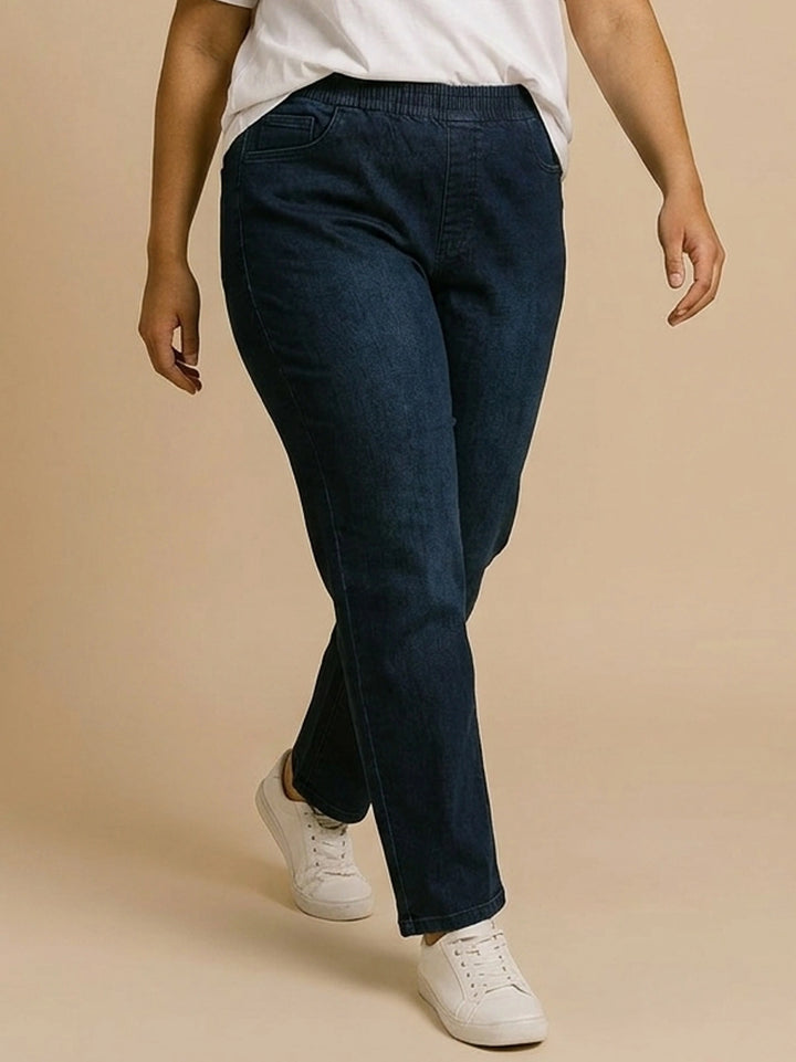 BIG HELLO - THE PLUS LIFE-Womens Denim Jeans