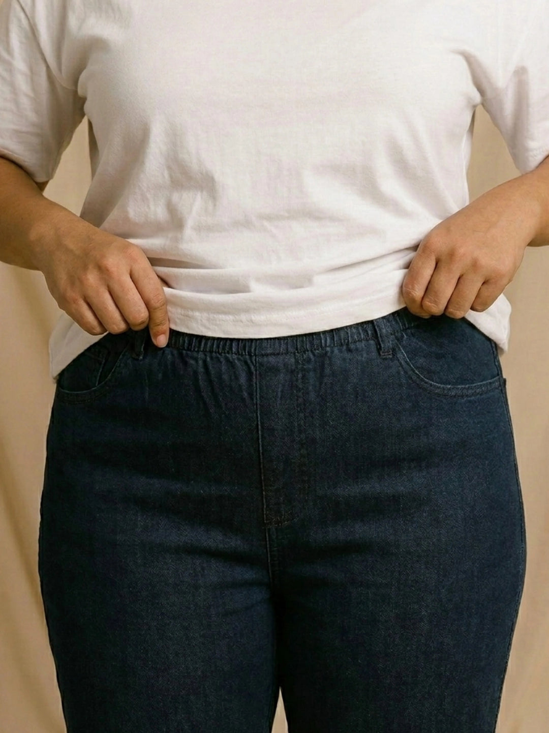 BIG HELLO - THE PLUS LIFE-Womens Denim Jeans