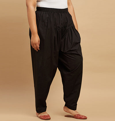 Plus Size Solid Salwar | XL-7XL