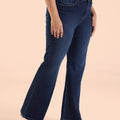 Plus Size Dark Wash Stretch Jeans | XL-7XL