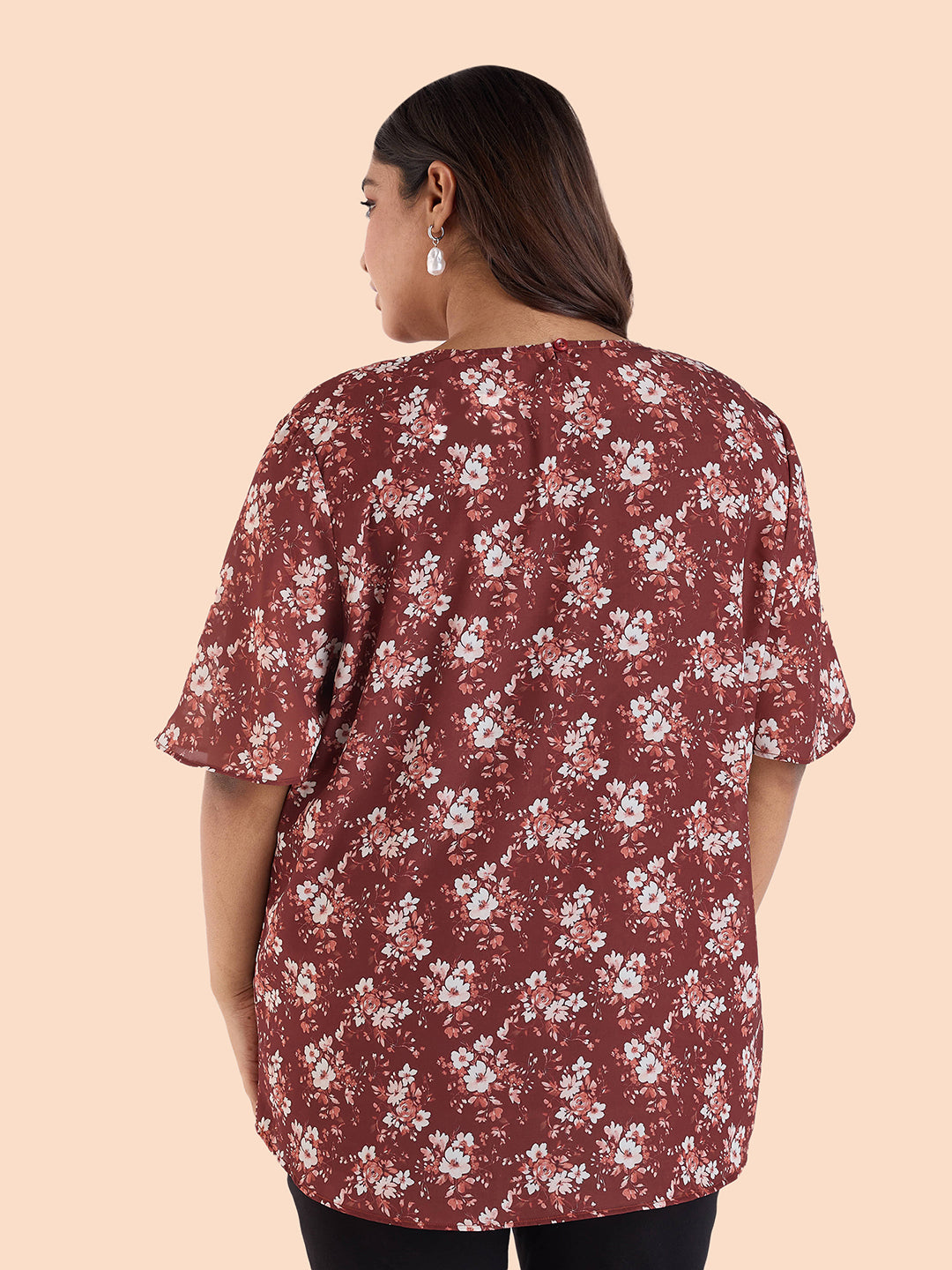 Floral Bunch Printed Top