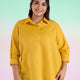 Mustard Yellow Womens Shirt | XL-7XL