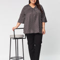 Plus Size Noir Blanc : Where Fashion Flourishes | XL-7XL