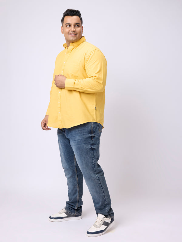 BREZZY SOLID FULL SLEEVE SHIRT | XL-7XL